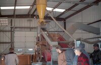 Large unidentified machine in shed