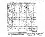 Iowa land survey map of t081n, r033w
