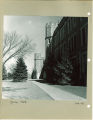 Towers of Medical Laboratories building, the University of Iowa, June 1953