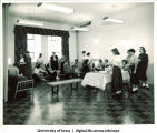 Social reception, The University of Iowa, 1930s