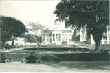 Construction of the west terrace of Old Capitol, The University of Iowa, 1927