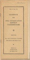 Handbook for Soil Conservation District Commissioners.