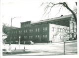 Street view of Halsey Hall, the University of Iowa, 1930s?