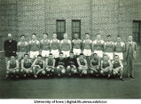 Track and field varsity squad, The University of Iowa, May 1939