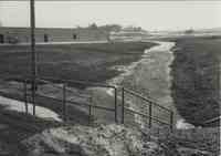 Spring Thaw by new office in Plymouth County, Iowa