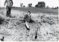 Howard Bright and others by ditch