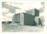 Theatre Building with Art Building in background left, The University of Iowa, August 4, 1944