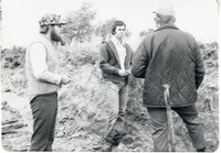 Howard Bright and others by ditch