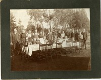 George Eglin family dinner