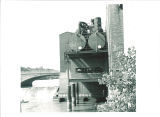 Fuel tanks at the power plant, The University of Iowa, 1963