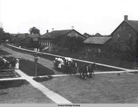 Street scene, Middle Amana, Iowa, ca. 1910