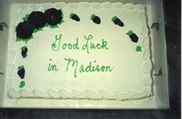 2000  J.B. Martin's Going Away Party Birthday Cake