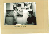 Kitchen in Riverside Park, the University of Iowa, 1966