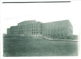 East facade of newly built Field House, the University of Iowa, 1927