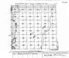 Iowa land survey map of t090n, r025w