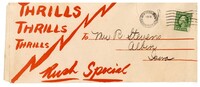1918 Post Marked envelope to Mr. R. Stevens