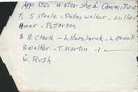 Appanoose County Watershed Committee.