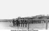 Governor's Day on Iowa Field, Governor's review, The University of Iowa, 1917-04-20