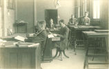Drafting class, The University of Iowa, 1920s