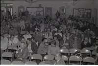1976  Good crowd at Mediapolis school no-tillage meeting