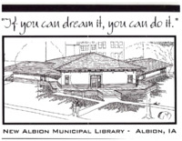 New Library fundraiser logo