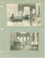 Nurses and adult and child patients in the isolation hospital, The University of Iowa, 1920s