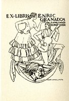Enric Granados Bookplate 