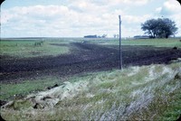 Waterway on Harry J Eischen's farm.