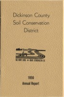 Dickinson County Soil Conservation District Annual Report - 1956.