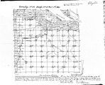 Iowa land survey map of t091n, r002w