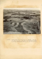 1938 - Aerial view of farm layout under Soil Conservation Service plan