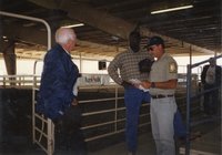 1997 J.B. Martin and Jeff Bergman Prepare Award Ceremony