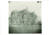 East Hall Annex on the corner of Dubuque Street and Iowa Avenue, The University of Iowa, 1900s