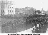 Induction ceremony into SATC Advanced Course, The University of Iowa, 1918