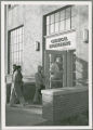Men entering Sweeney Hall, 1953