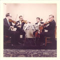 Iowa String Quartet performance, The University of Iowa, June 1964
