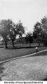 Unidentified location on campus, The University of Iowa, 1932