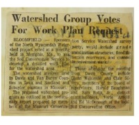 1966 - Watershed Group Votes for Work Plan Request