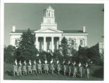 Scottish Highlanders near Old Capitol, The University of Iowa, 1978 or 1979