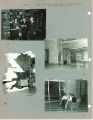 President Hancher (right) at new library and other observers, the University of Iowa, March 1951