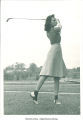 Student golfing, The University of Iowa, 1930s