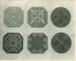 Artwork display, The University of Iowa elementary school, 1930