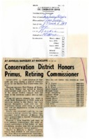 Conservation district honors Primus.