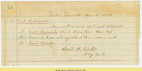 15. Gen. Samuel R. Curtis to Lincoln reporting delivery of order to Gen. John Fremont