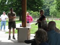 2010 Ulf Konig, Geode State Park Manager gives presentation