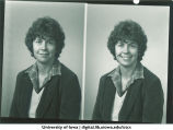 Linda Hackett, assistant director of women's athletics, The University of Iowa, April 1981