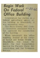 1966 - Begin Work on Federal Office Building