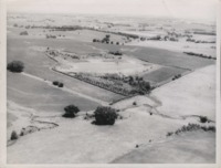 Aerial Photo of Harold Divine's Farm.