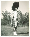 Scottish Highlander leader Carolyn Rabe, The University of Iowa, 1962
