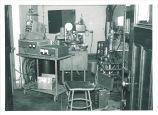 Physics department scientific equipment, The University of Iowa, May 1962